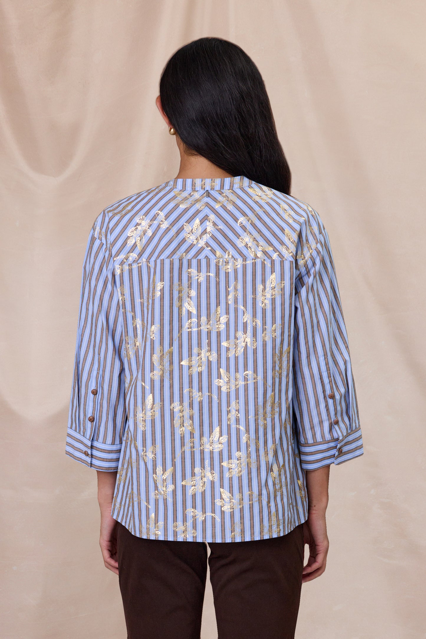 Design Nation Enchant Shirt - Blue Stripe