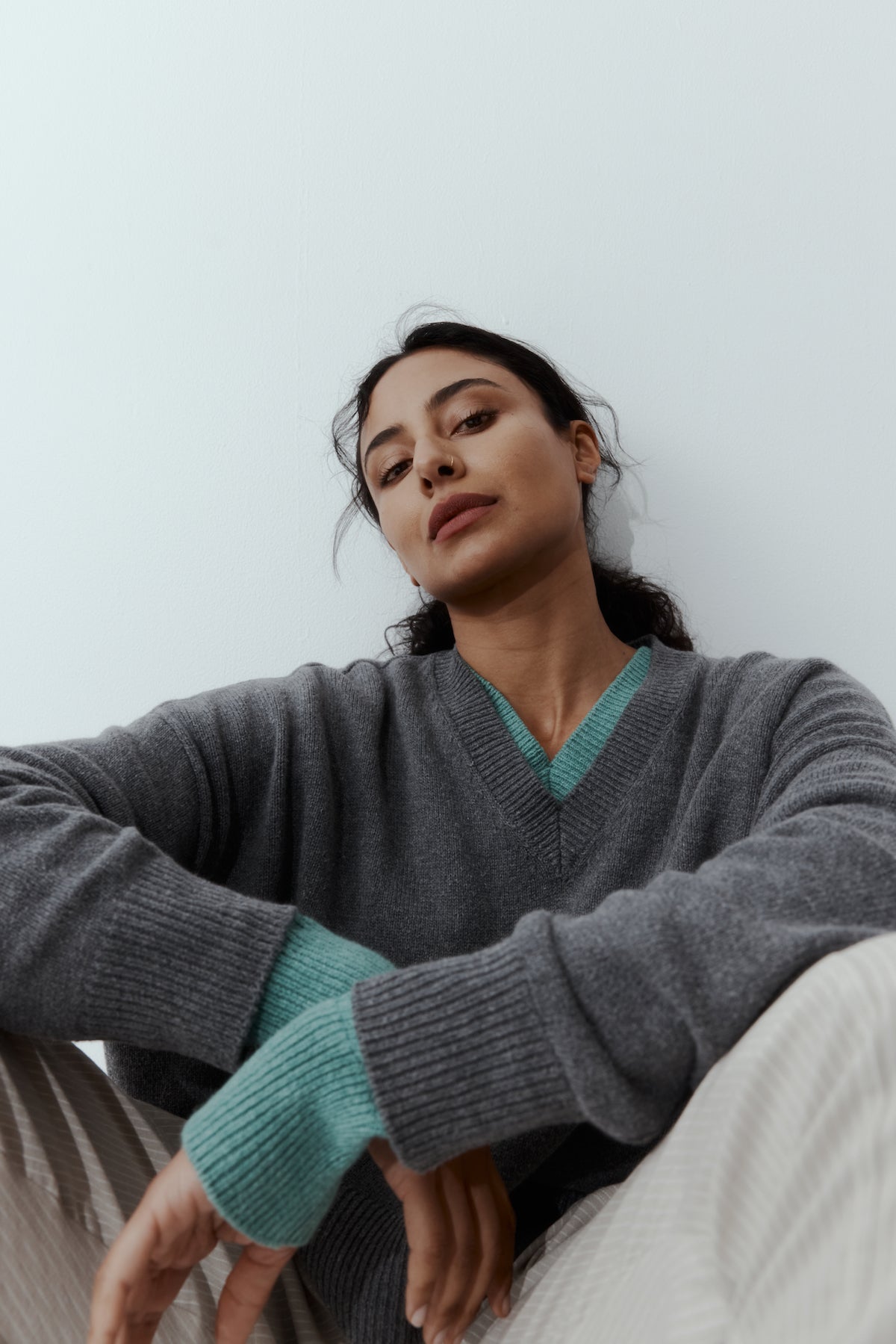 New Lands Griddy Jumper - Fern