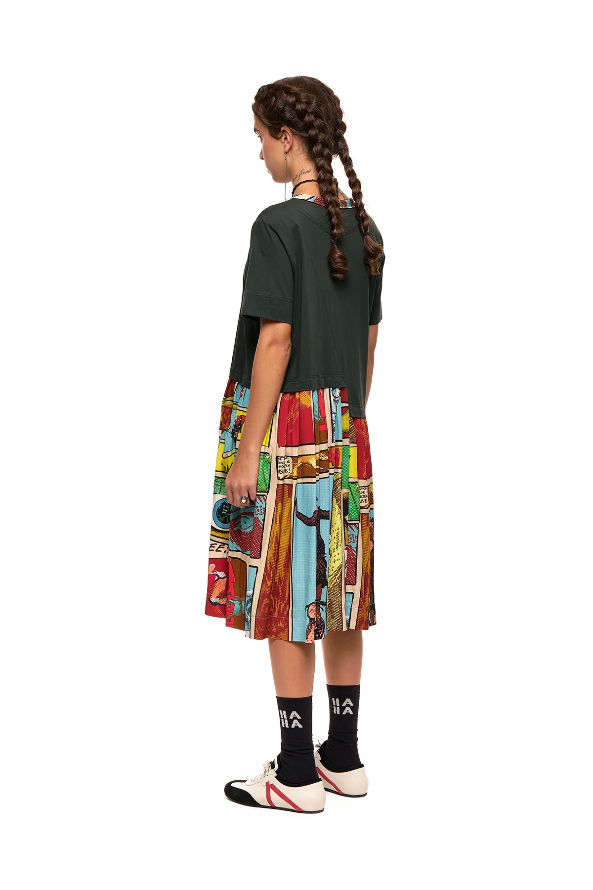 NOM*d All-Star Dress - Comic Strip Print