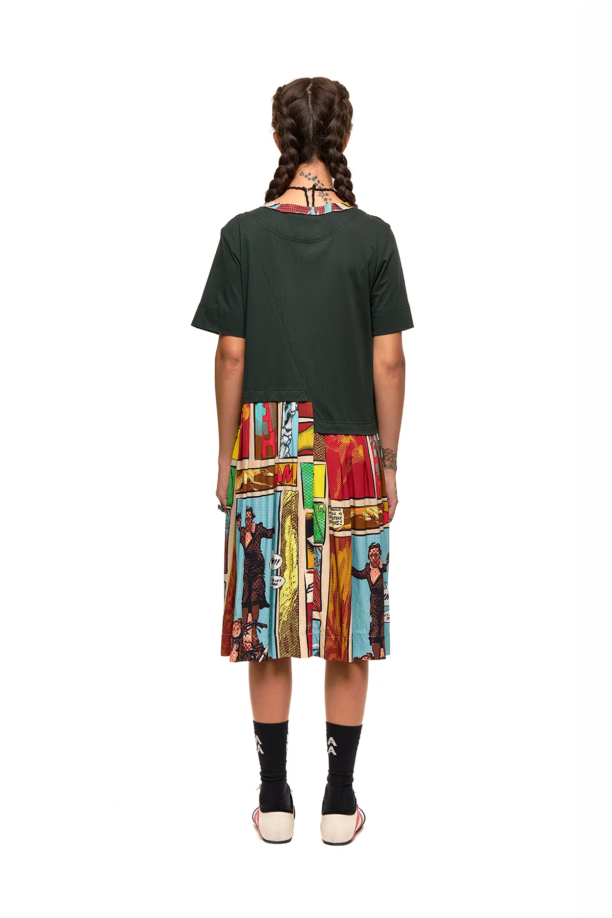NOM*d All-Star Dress - Comic Strip Print