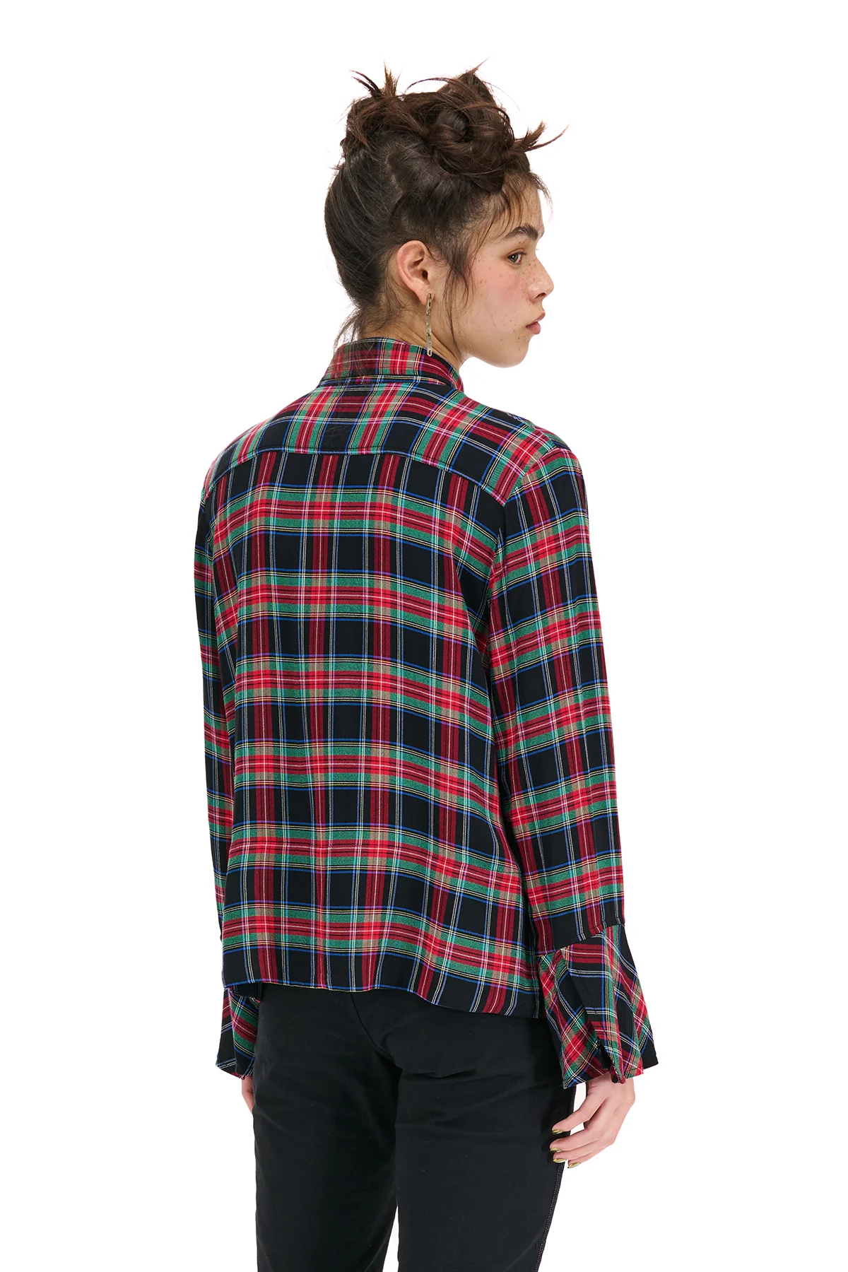 NOM*d College Shirt - Red/Green Plaid