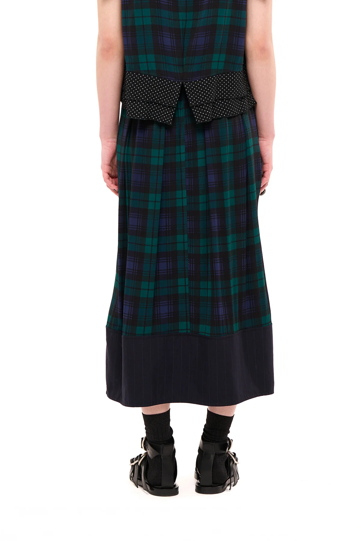 NOM*d Compilation Skirt - Blackwatch Tartan
