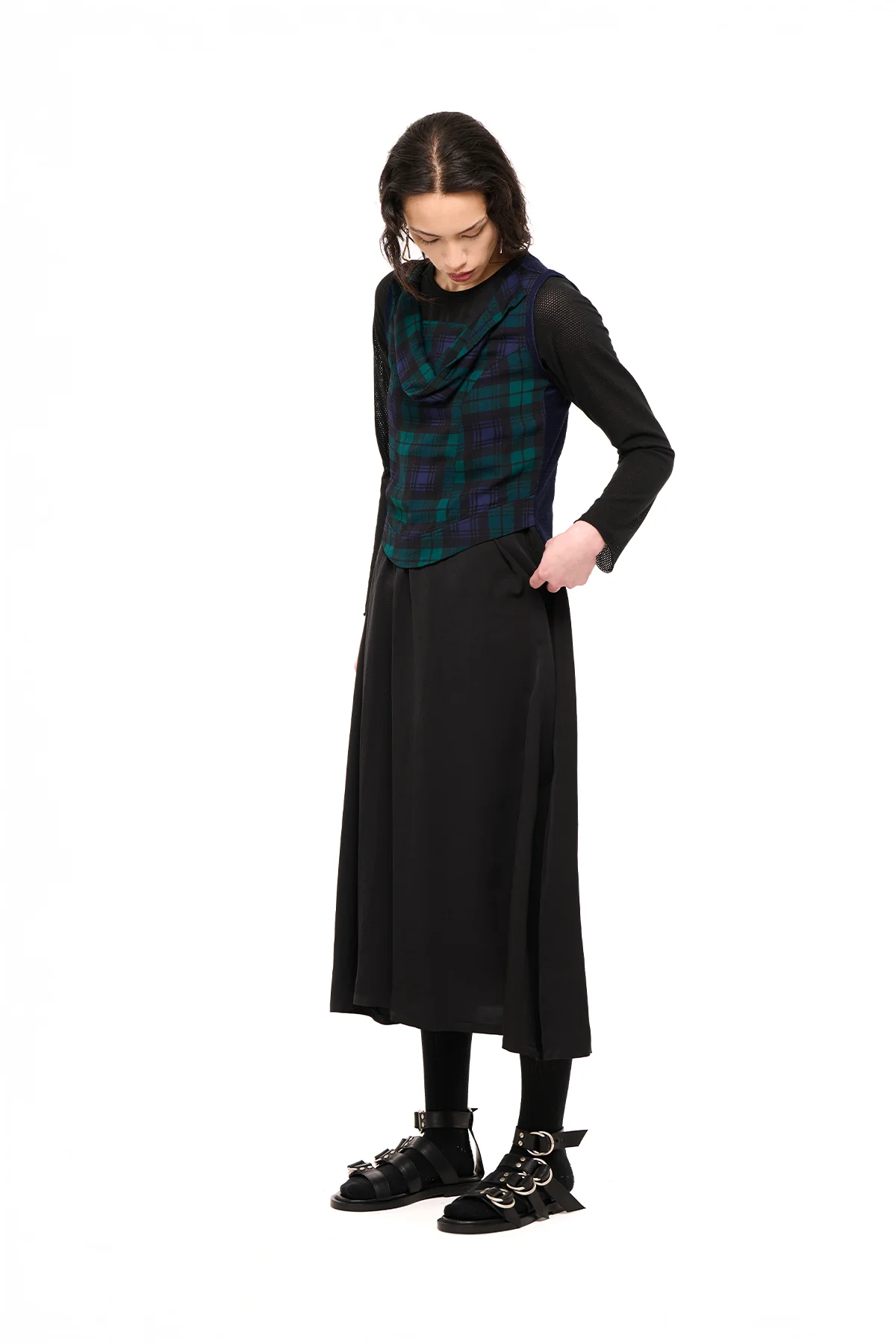 NOM*d Dress Code Bodice - Blackwatch Tartan