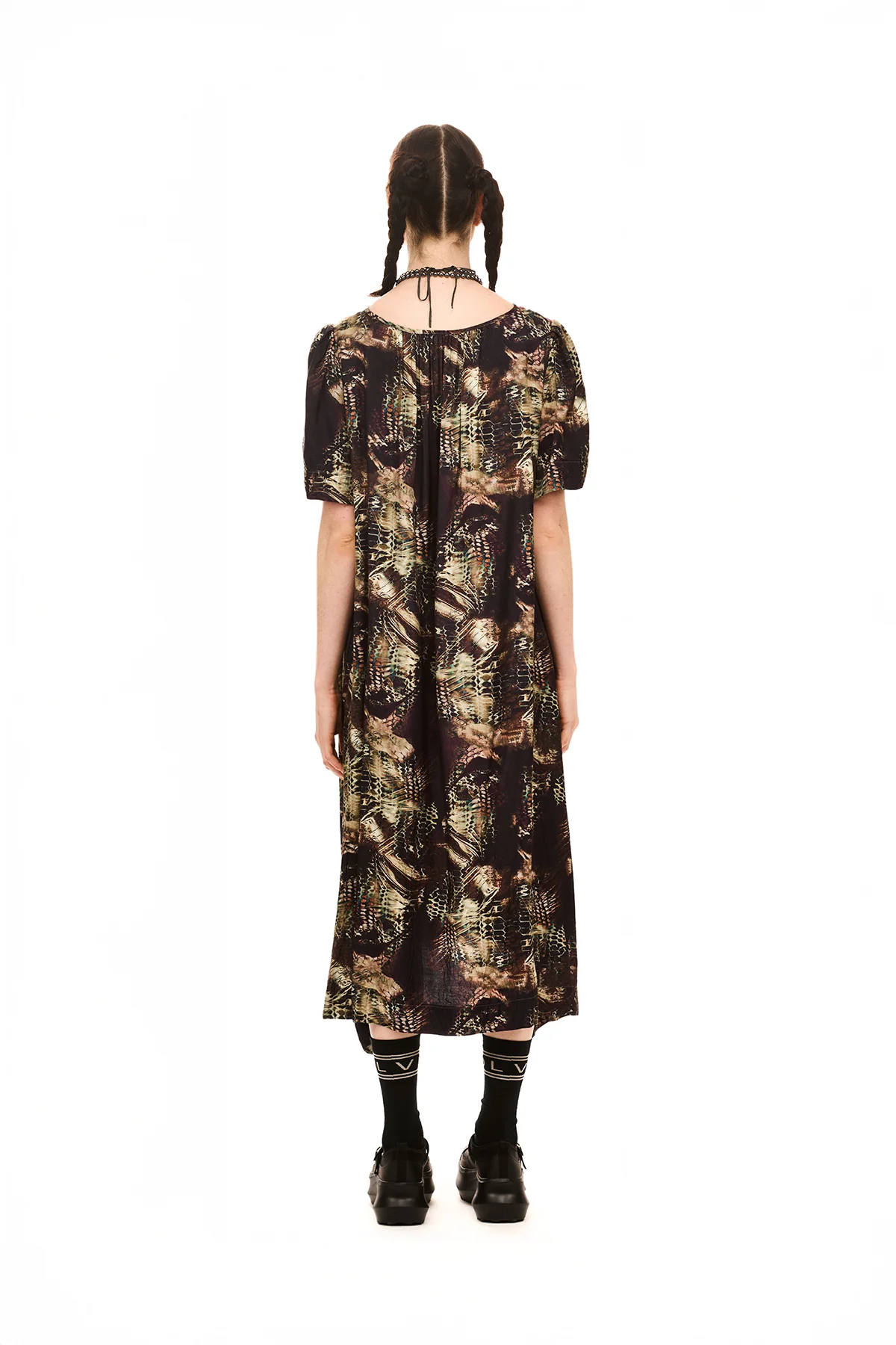 NOM*d Janus Dress - Three Sisters Print Mix