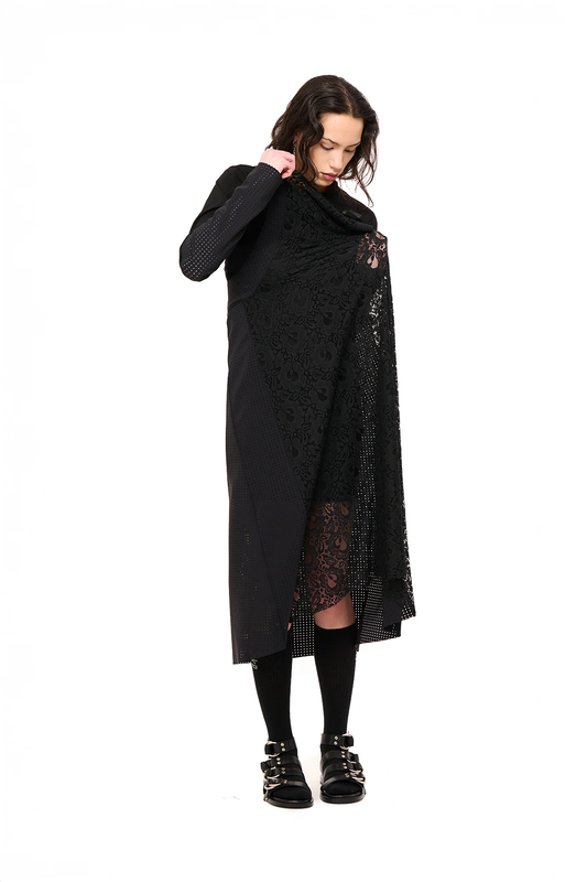 NOM*d Late Night Over Dress - Black