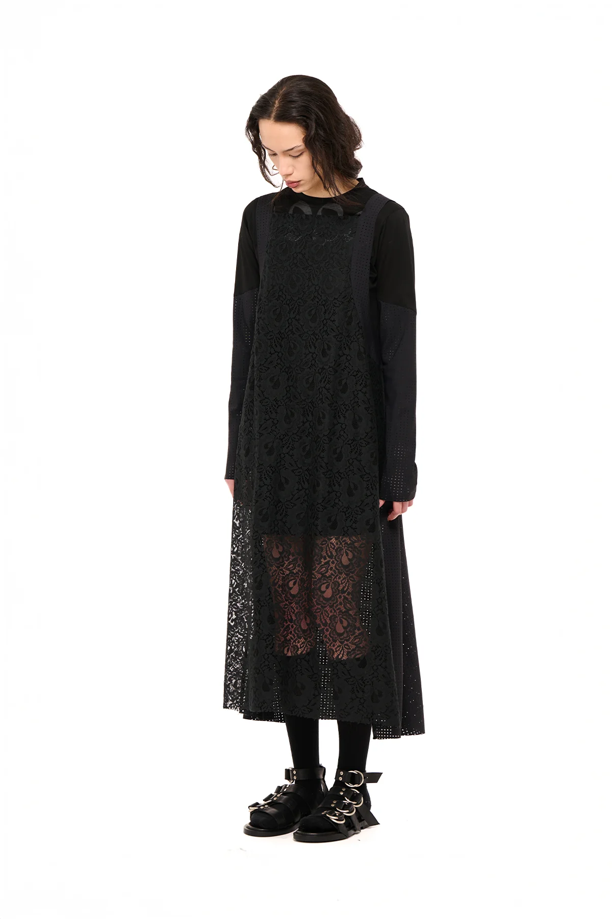 NOM*d Late Night Over Dress - Black