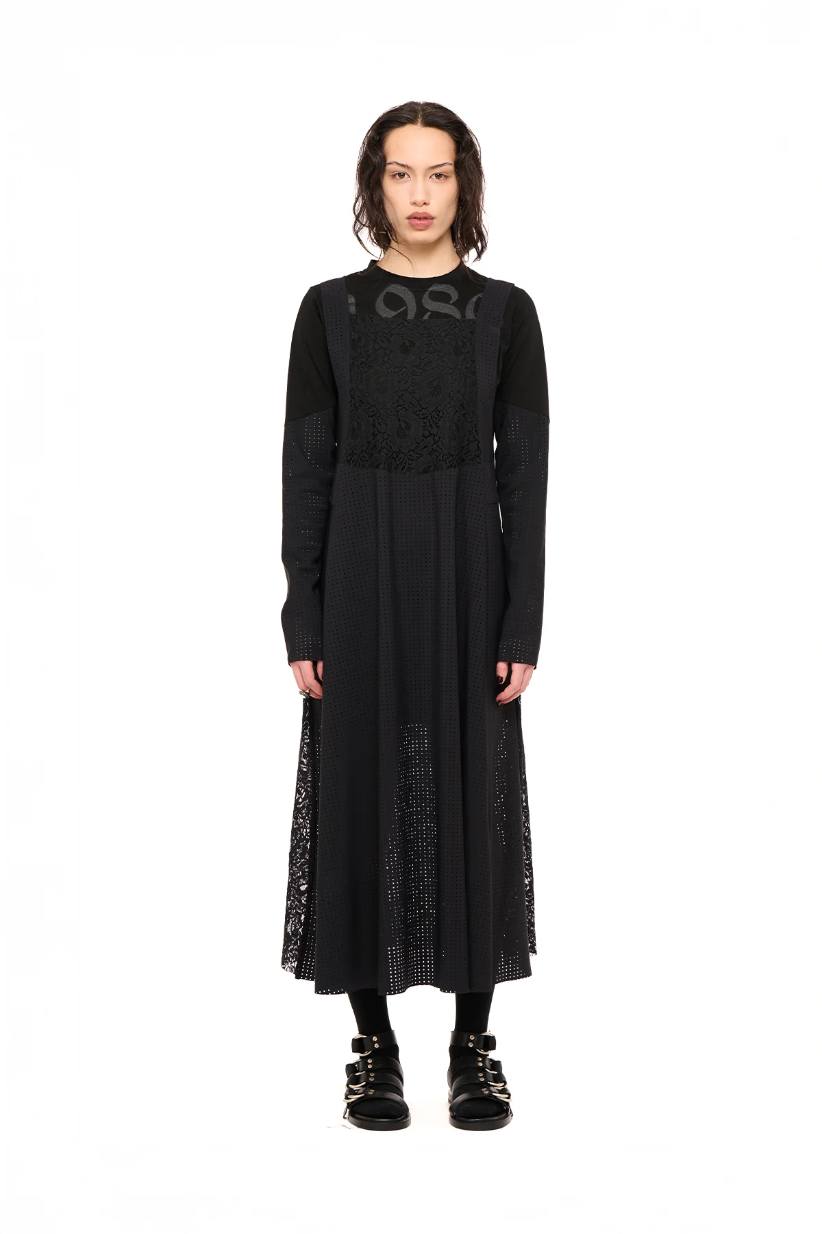 NOM*d Late Night Over Dress - Black