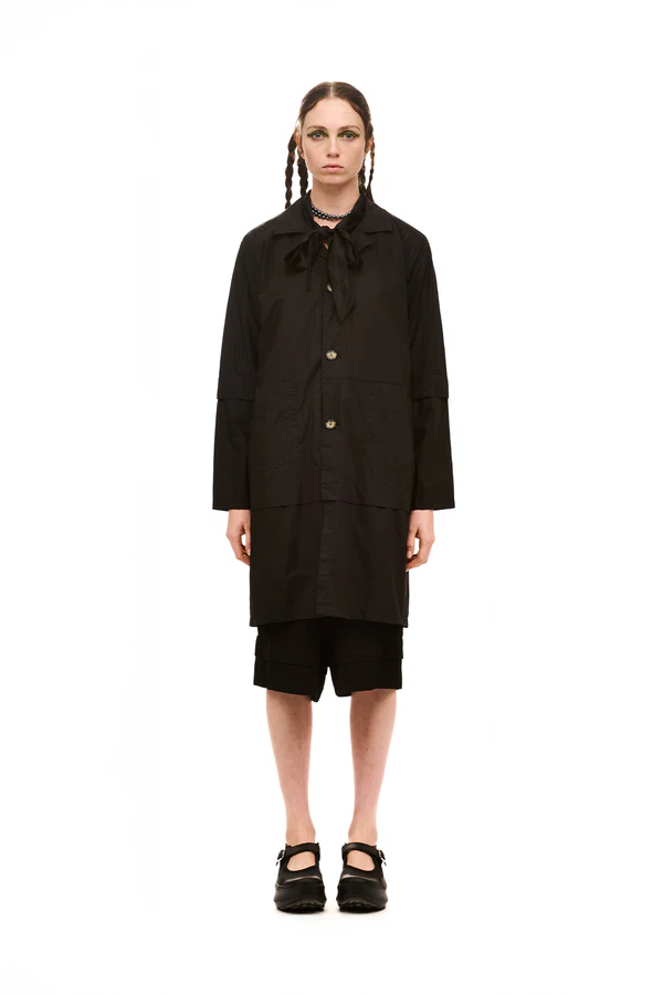 NOM*d Manuscript Coat - Black