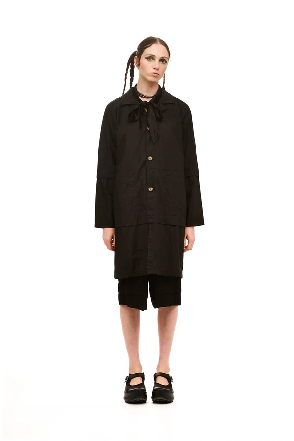 NOM*d Manuscript Coat - Black
