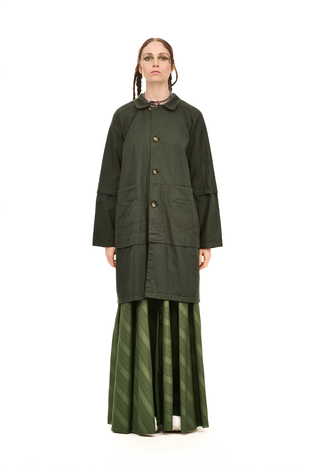 NOM*d Manuscript Coat - Green Day