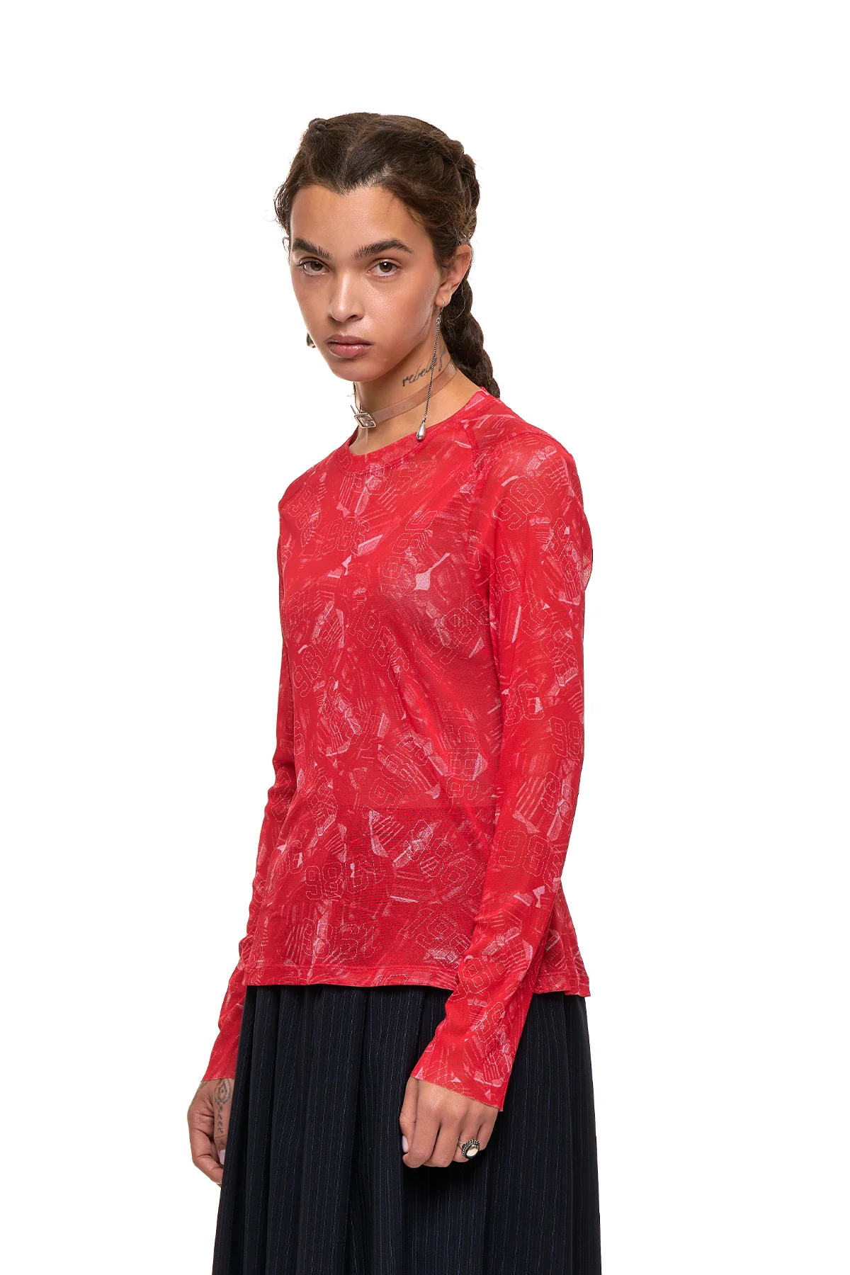NOM*d New Fit Long Sleeve - Knockout Print