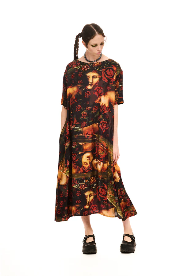 NOM*d Odyssey Dress - Three Sisters Print