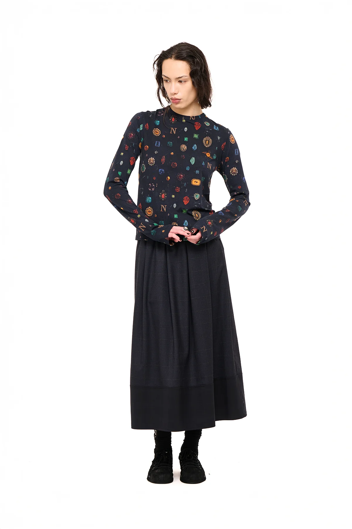 NOM*d Play Time Long Sleeve - Bejeweled Print