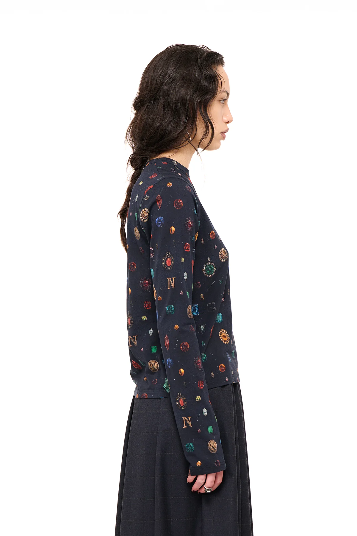 NOM*d Play Time Long Sleeve - Bejeweled Print