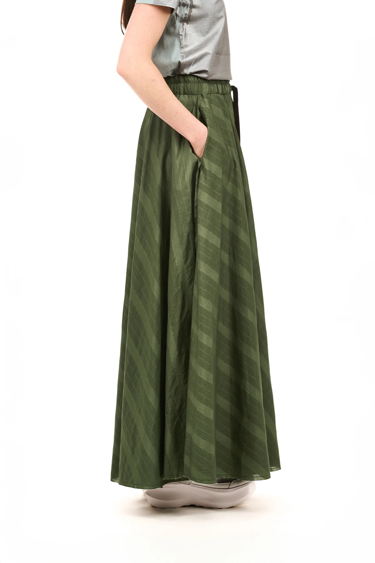 NOM*d Saga Skirt - Green Olive