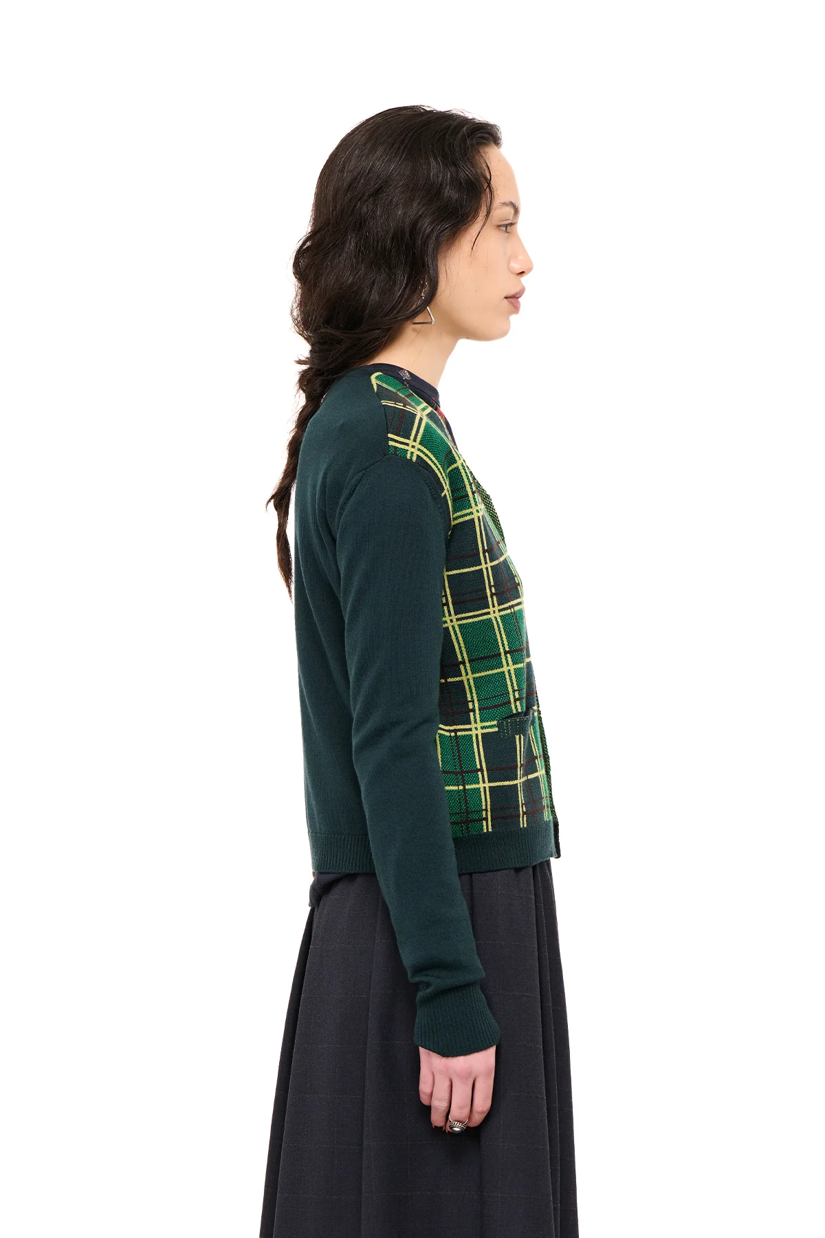 NOM*d Soiree Cardigan - Green Apples