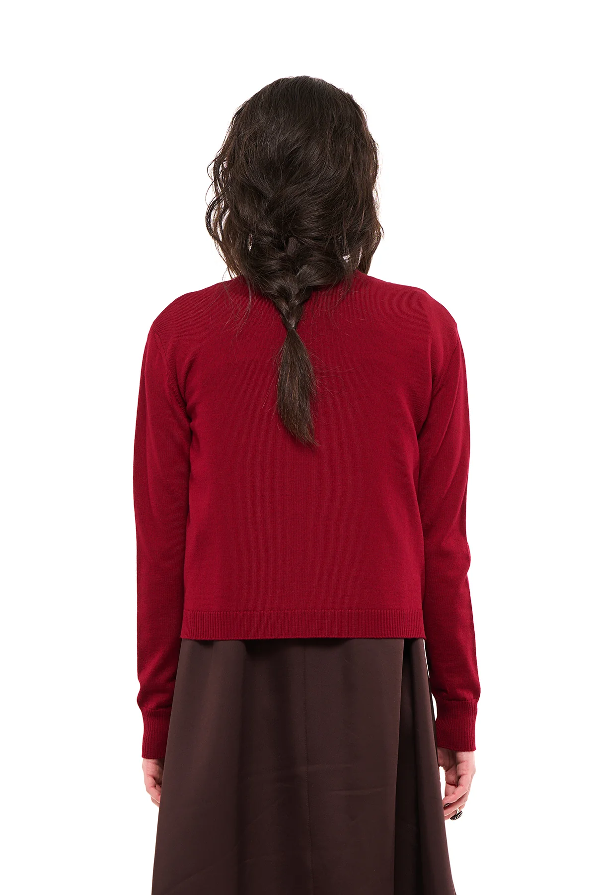 NOM*d Soiree Cardigan - Wine Blend
