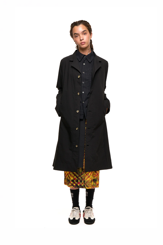 NOM*d Swing Coat - Black