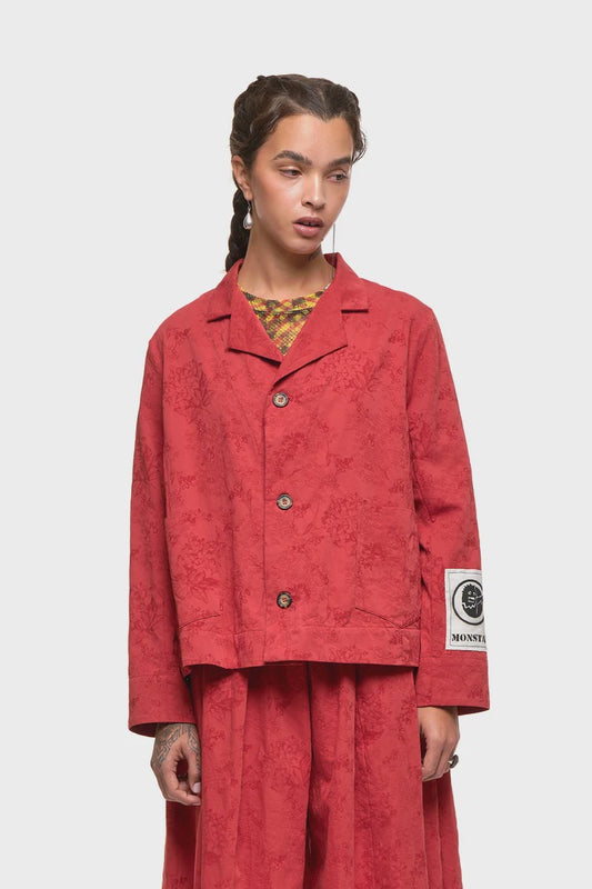 NOM*d Swing Jacket - Simply Red