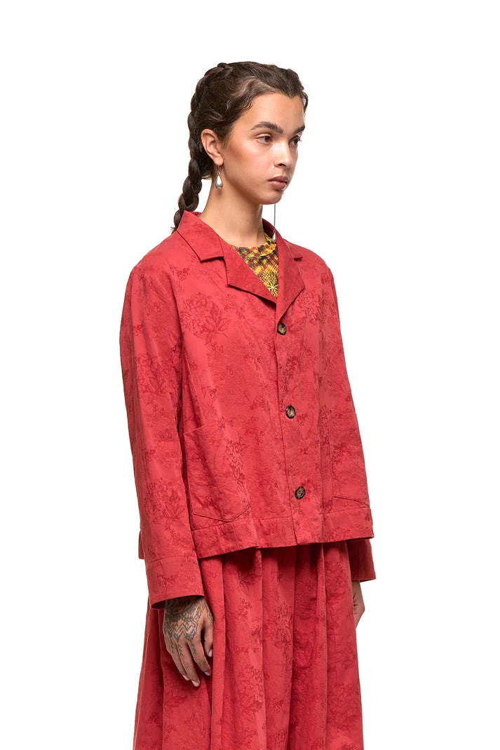 NOM*d Swing Jacket - Simply Red