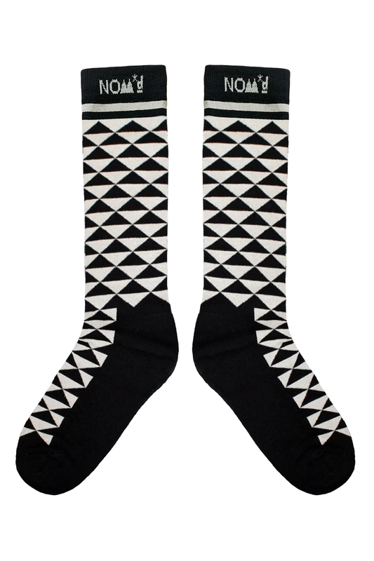 NOM*d Triangle Socks - Black