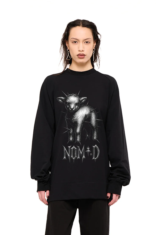 NOM*d Uni Sweatshirt - Lamby Print