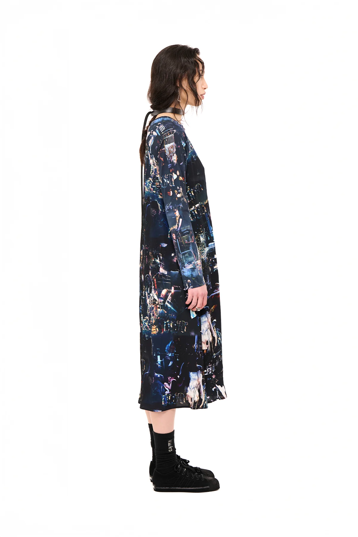 NOM*d Unmixed Slip Dress - Danse Party Print
