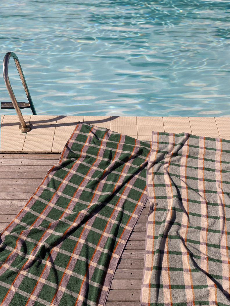 Citta Cozumel Beach Towel - Mint/Multi