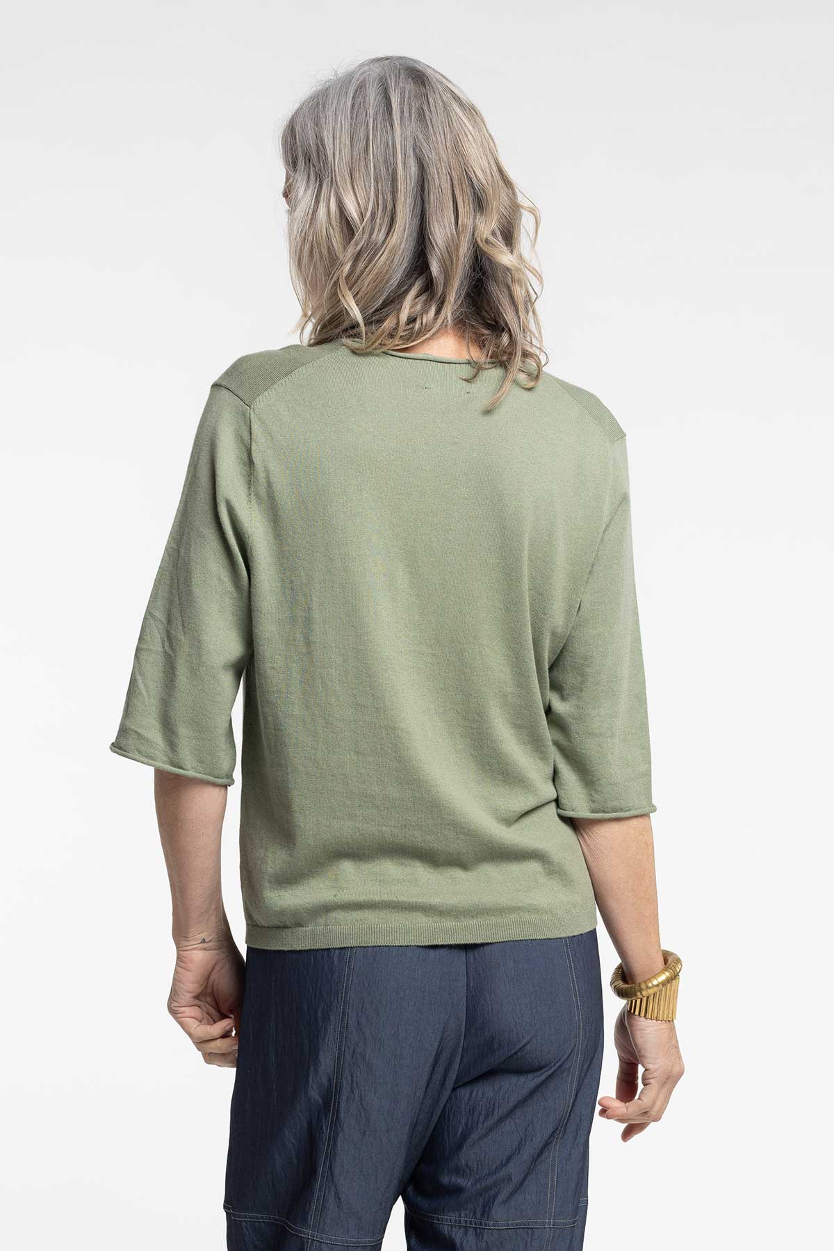 New Lands Sammie Tee - Sage