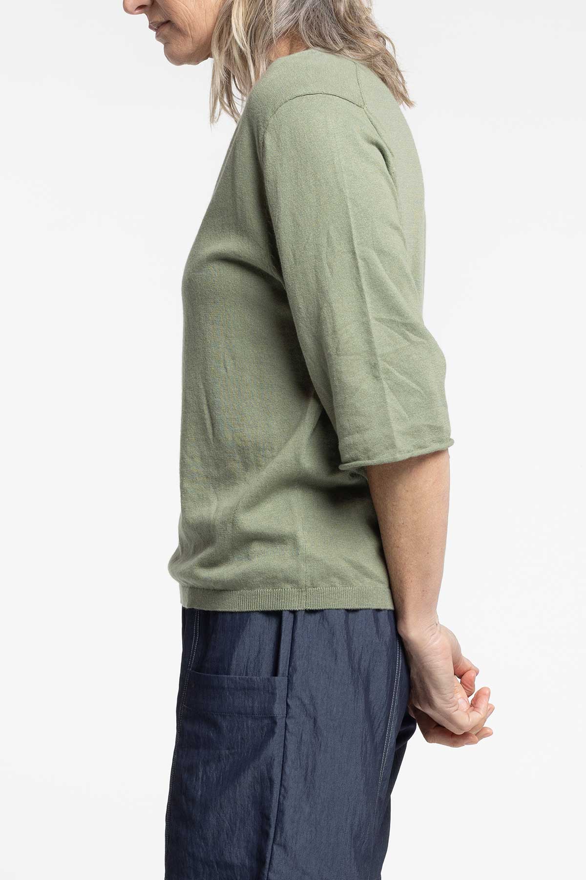 New Lands Sammie Tee - Sage