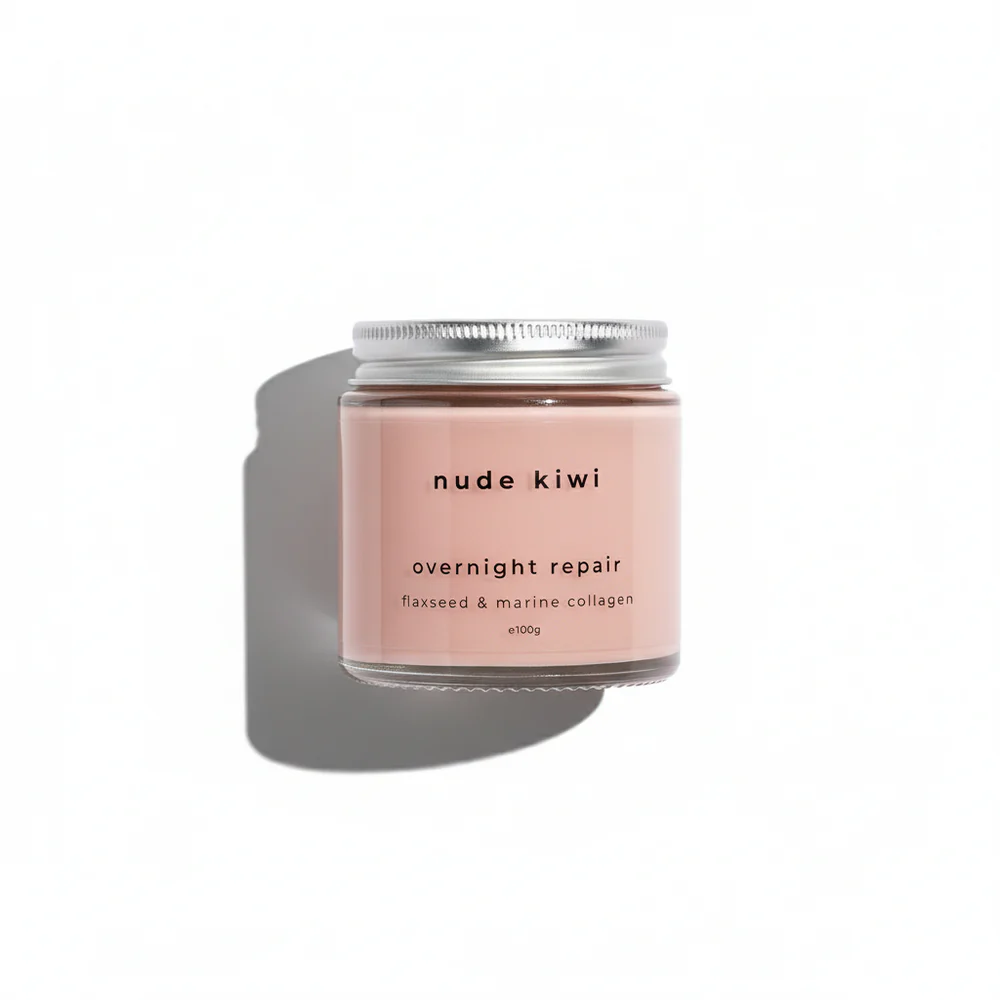 Nude Kiwi Overnight Repair with Flaxseed & Marine Collagen - 100g