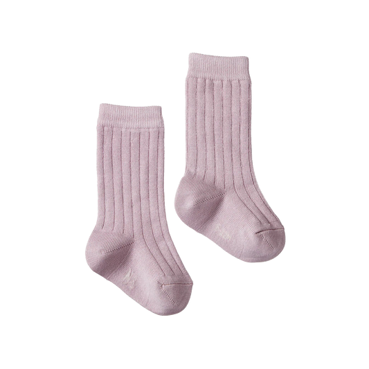 Nature Baby Organic Cotton Socks - Lilac