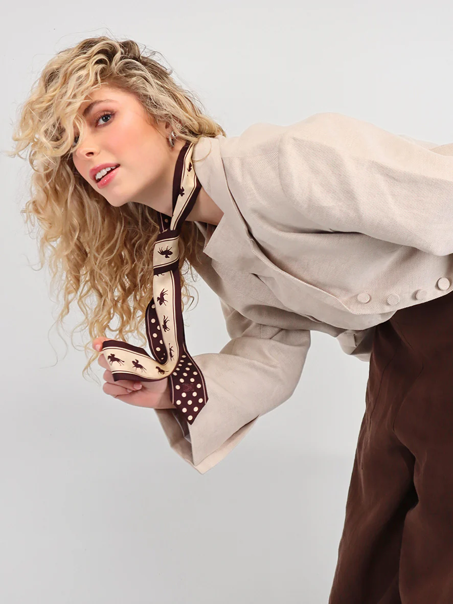 Dark Hampton The O'Sullivan Silk Twilly