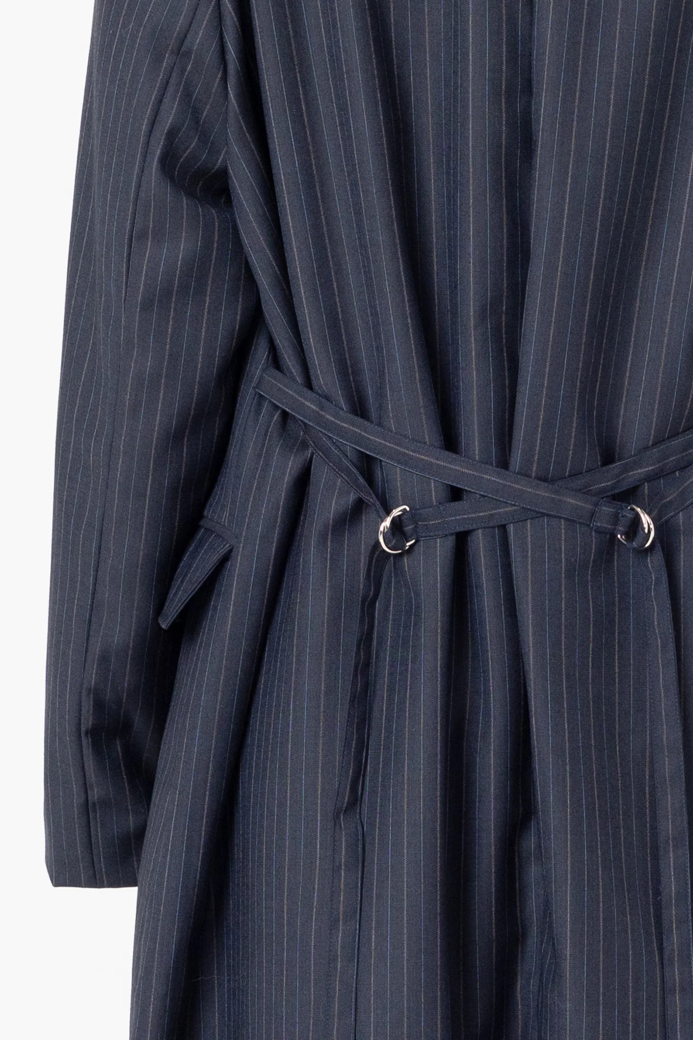 Company of Strangers Powersuit Jacket - Charcoal Stripe