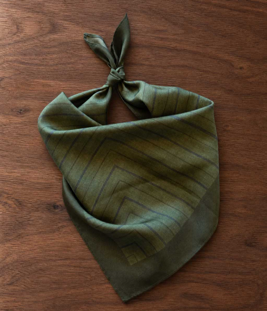 MM Linen Oxford Silk Bandana