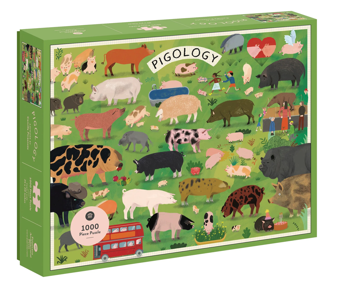 Pigology 1000 Piece Jigsaw Puzzle