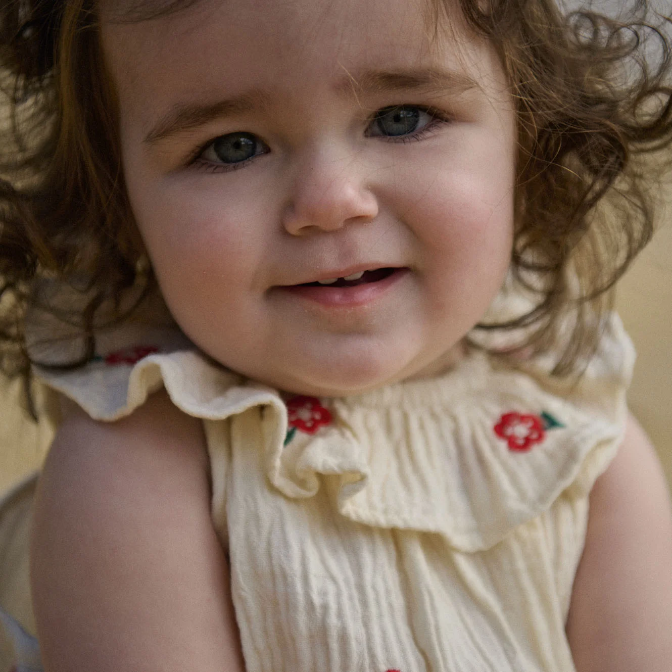 Nature Baby Plum Suit Muslin - Red Flora