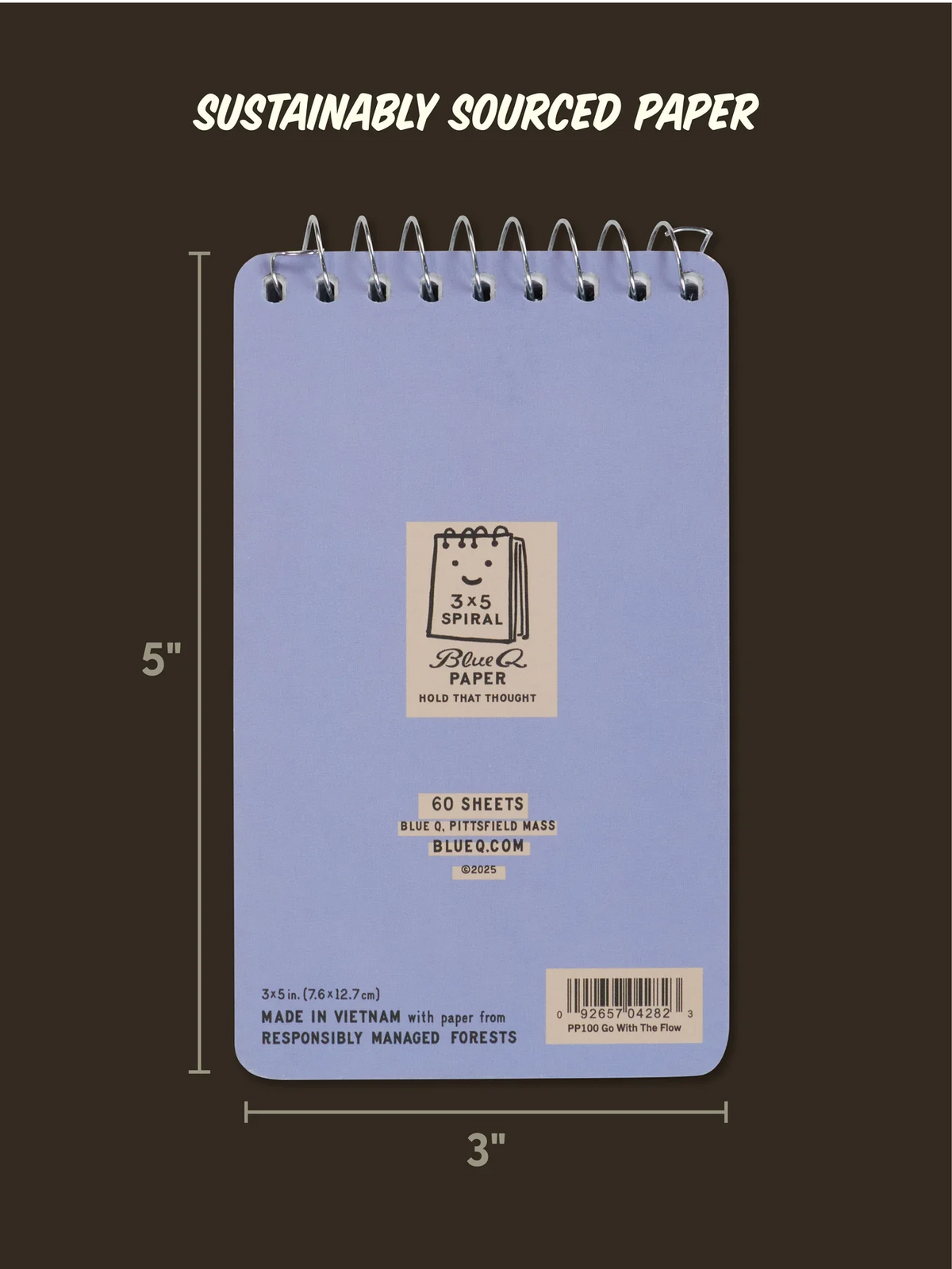 Spiral Notebooks - Go With The Flow
