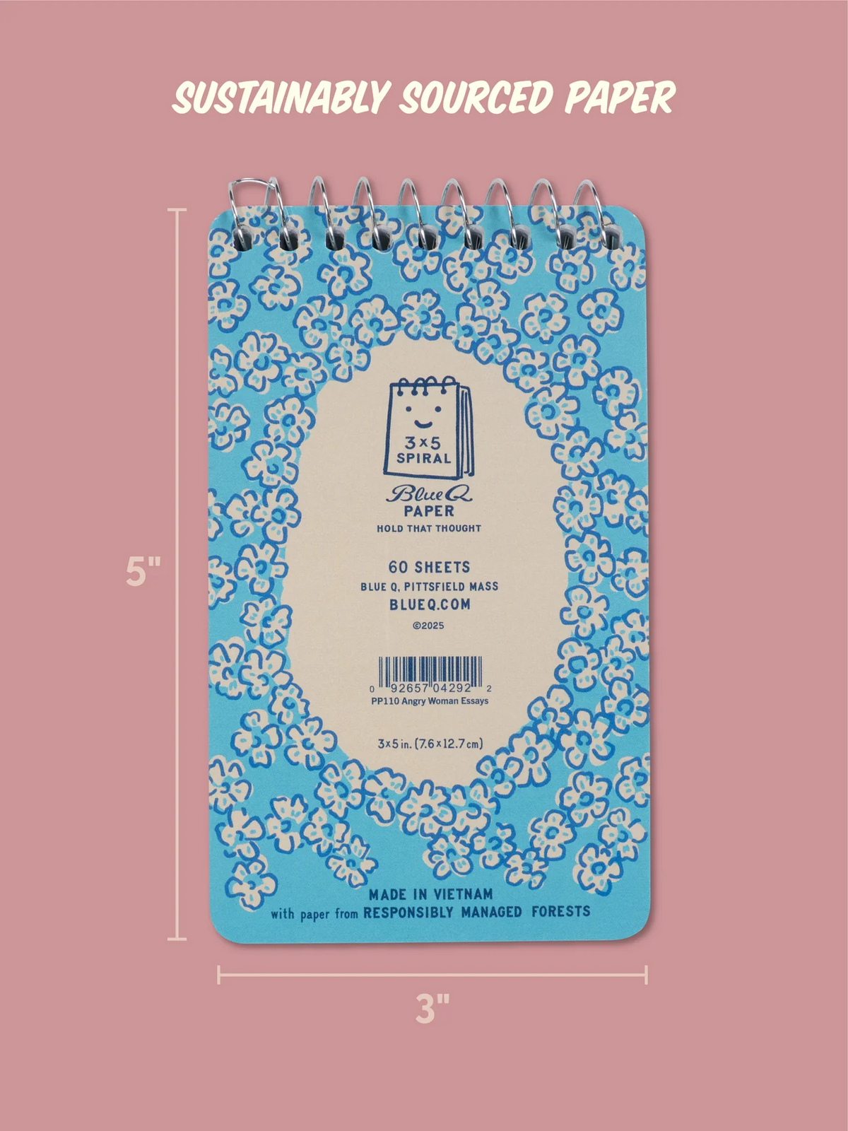 Spiral Notebooks - Angry Woman Essays