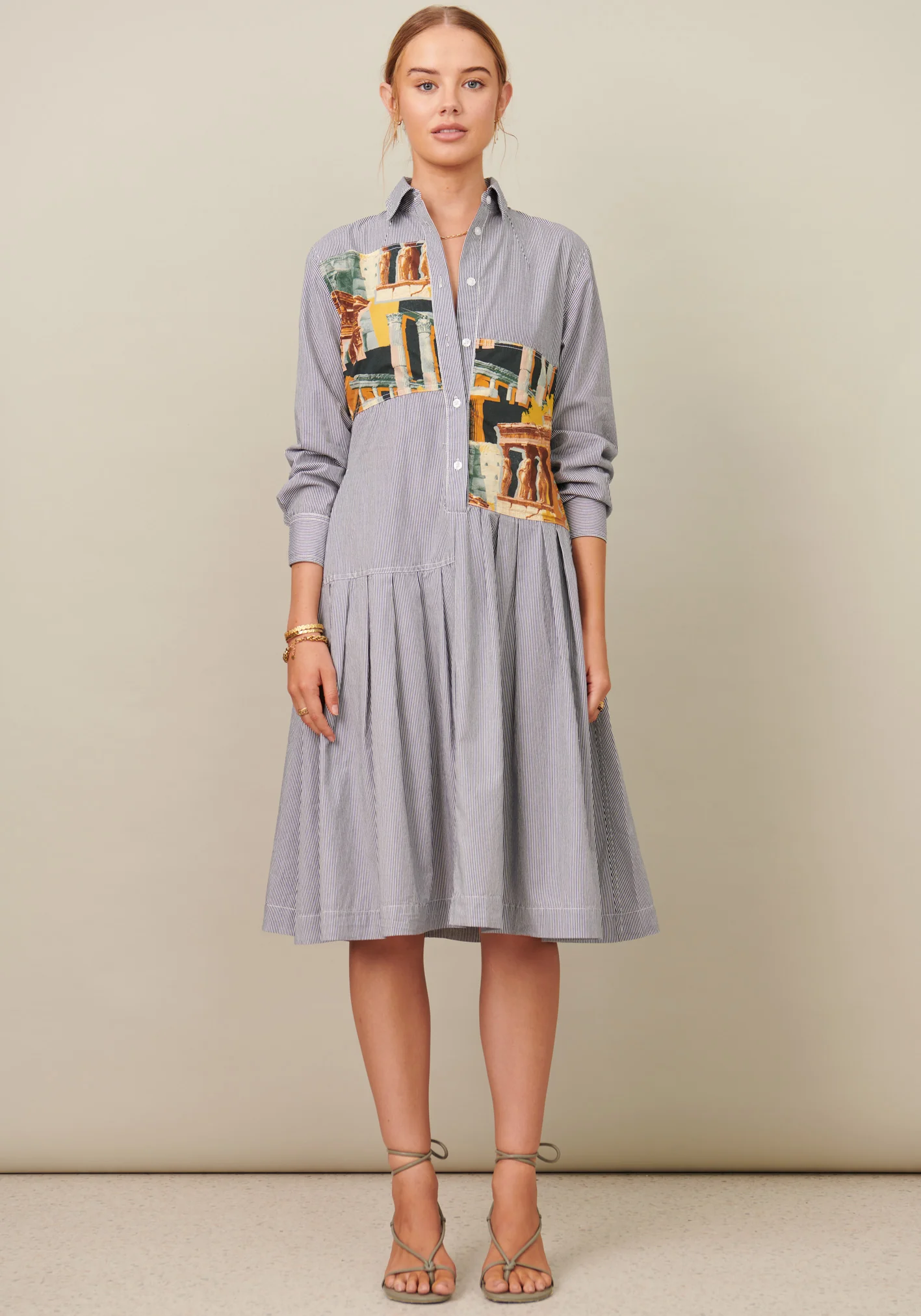 POL Juno Dress - Stripe