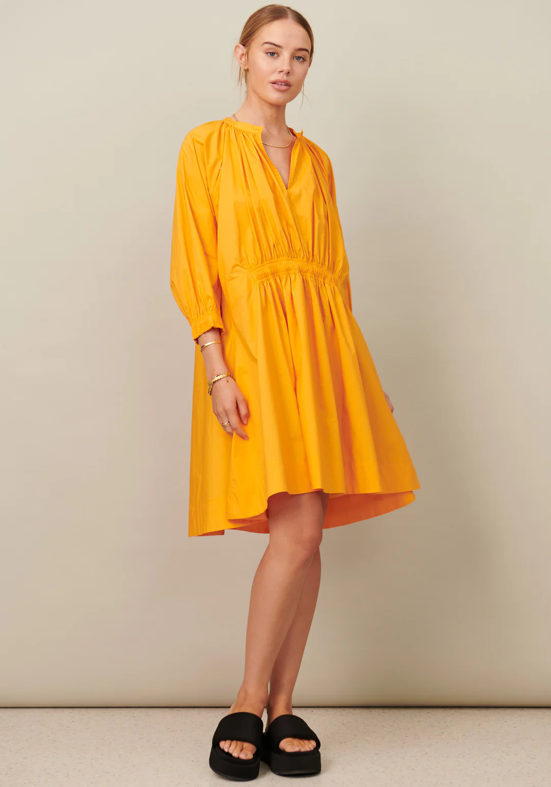 POL Elisa Dress - Orange