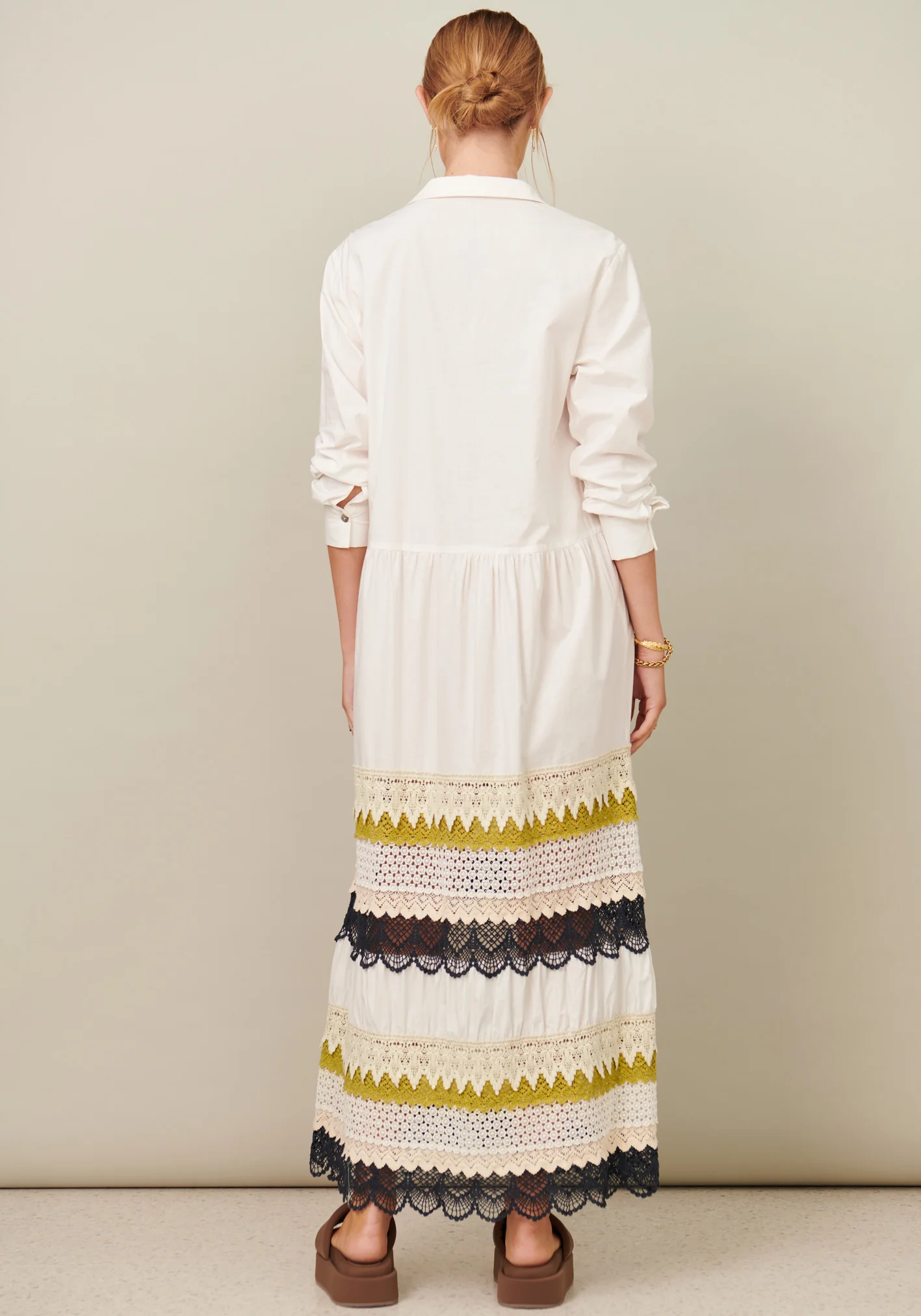 POL Camilla Maxi Dress - White