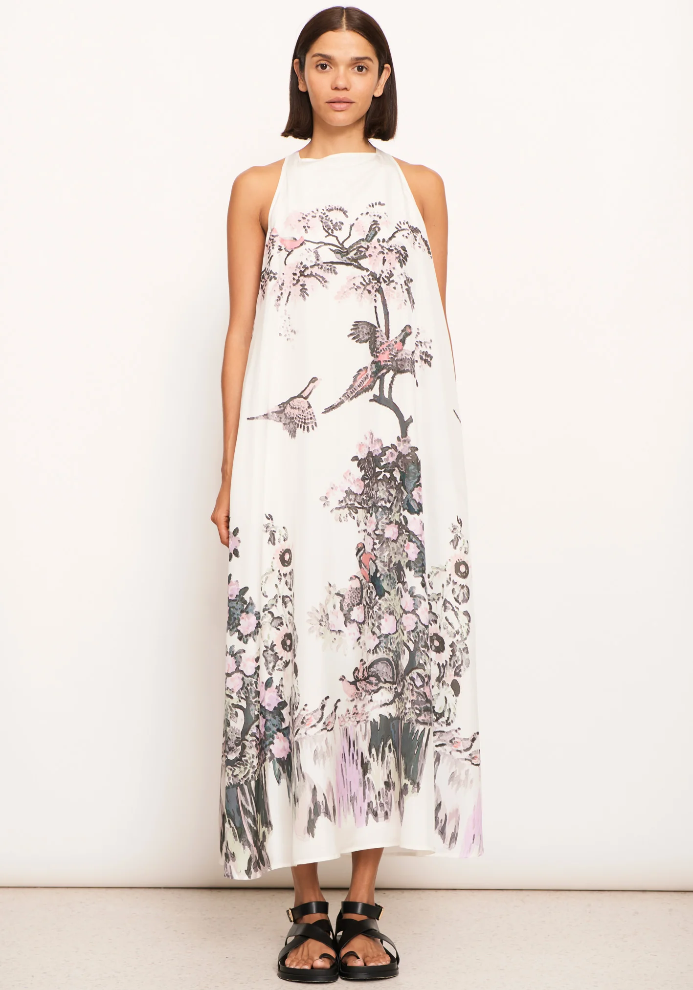 POL Tambi Silk Maxi Dress - Tambi Print