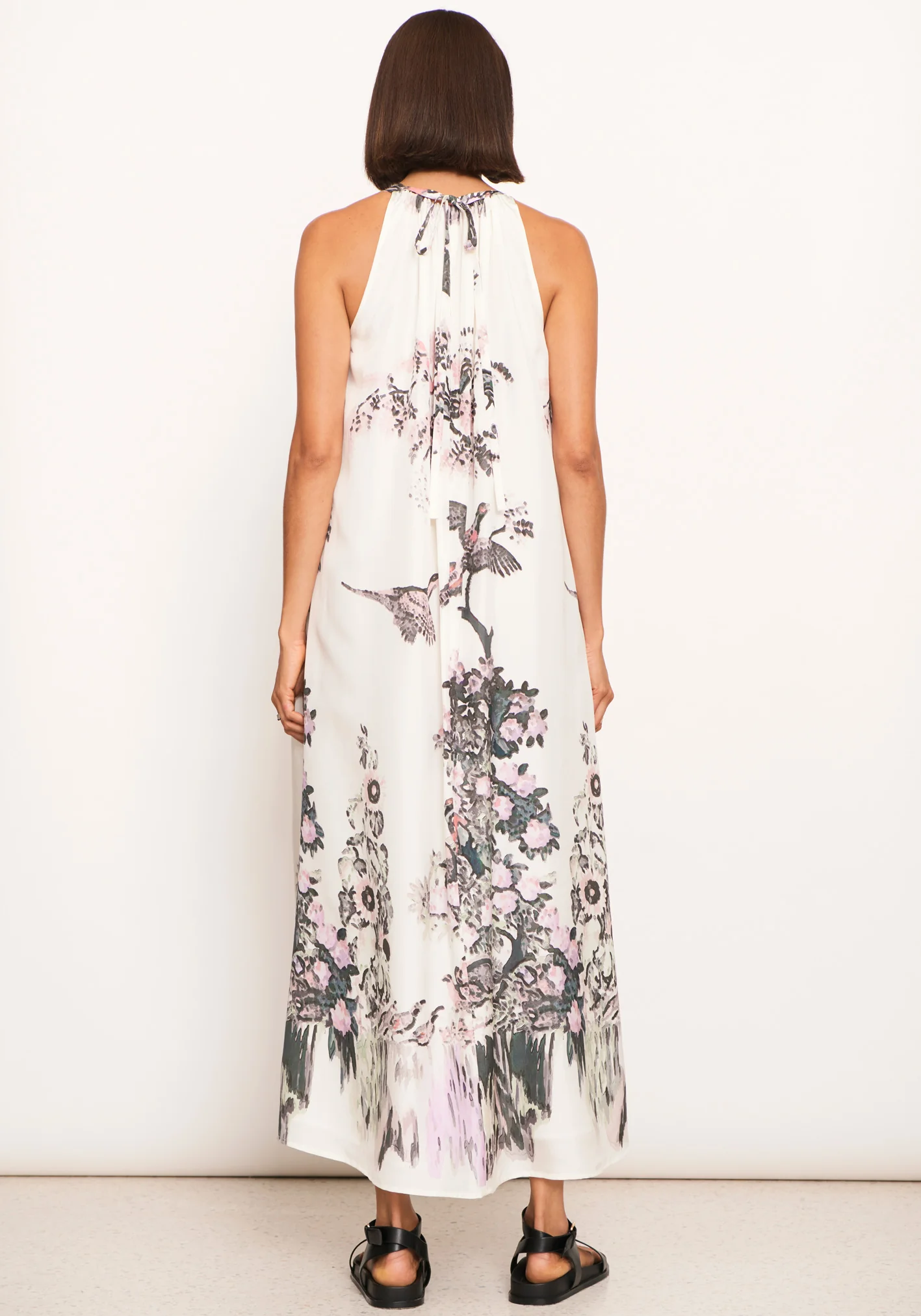 POL Tambi Silk Maxi Dress - Tambi Print