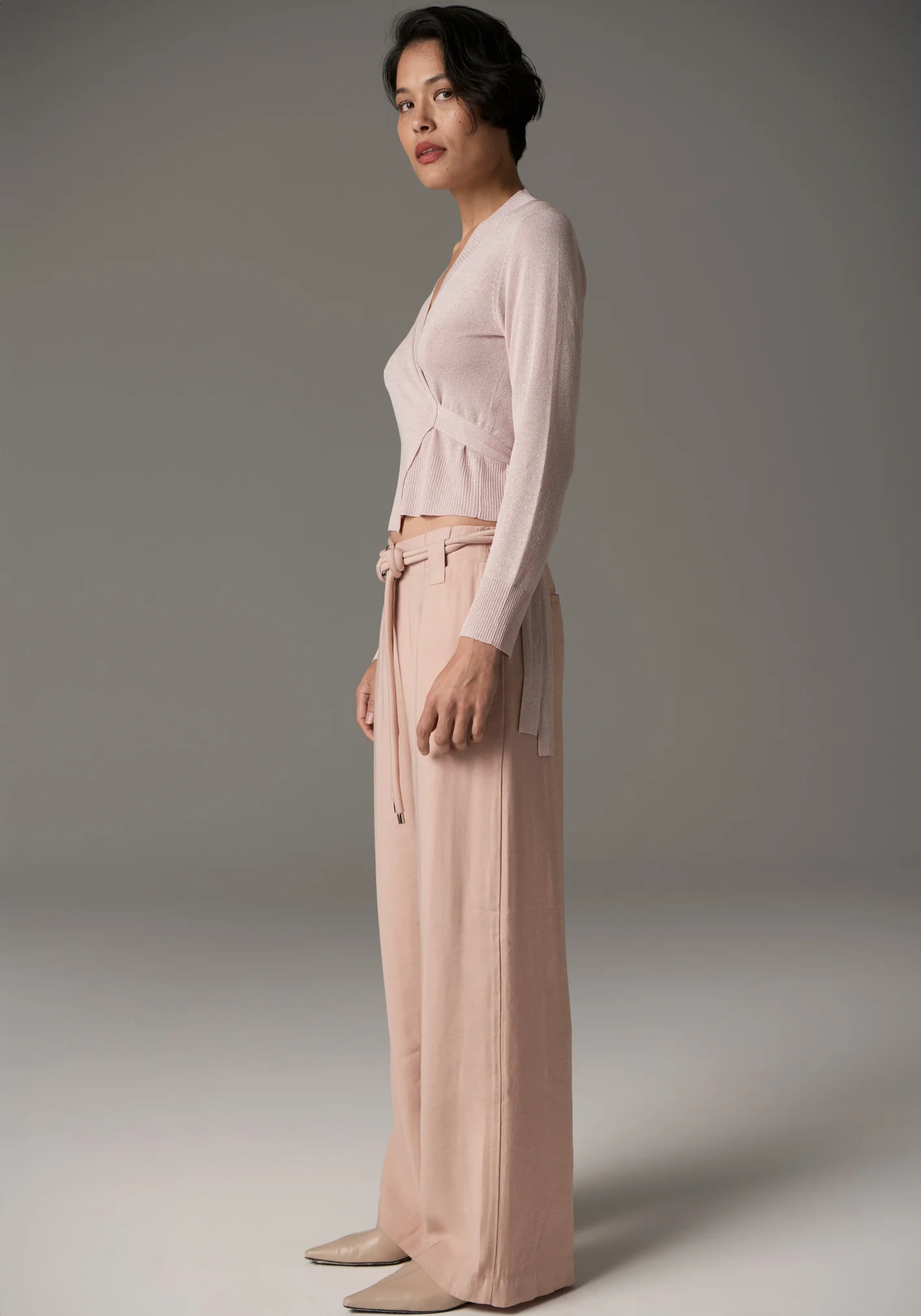 POL Lou Belted Pant - Pink