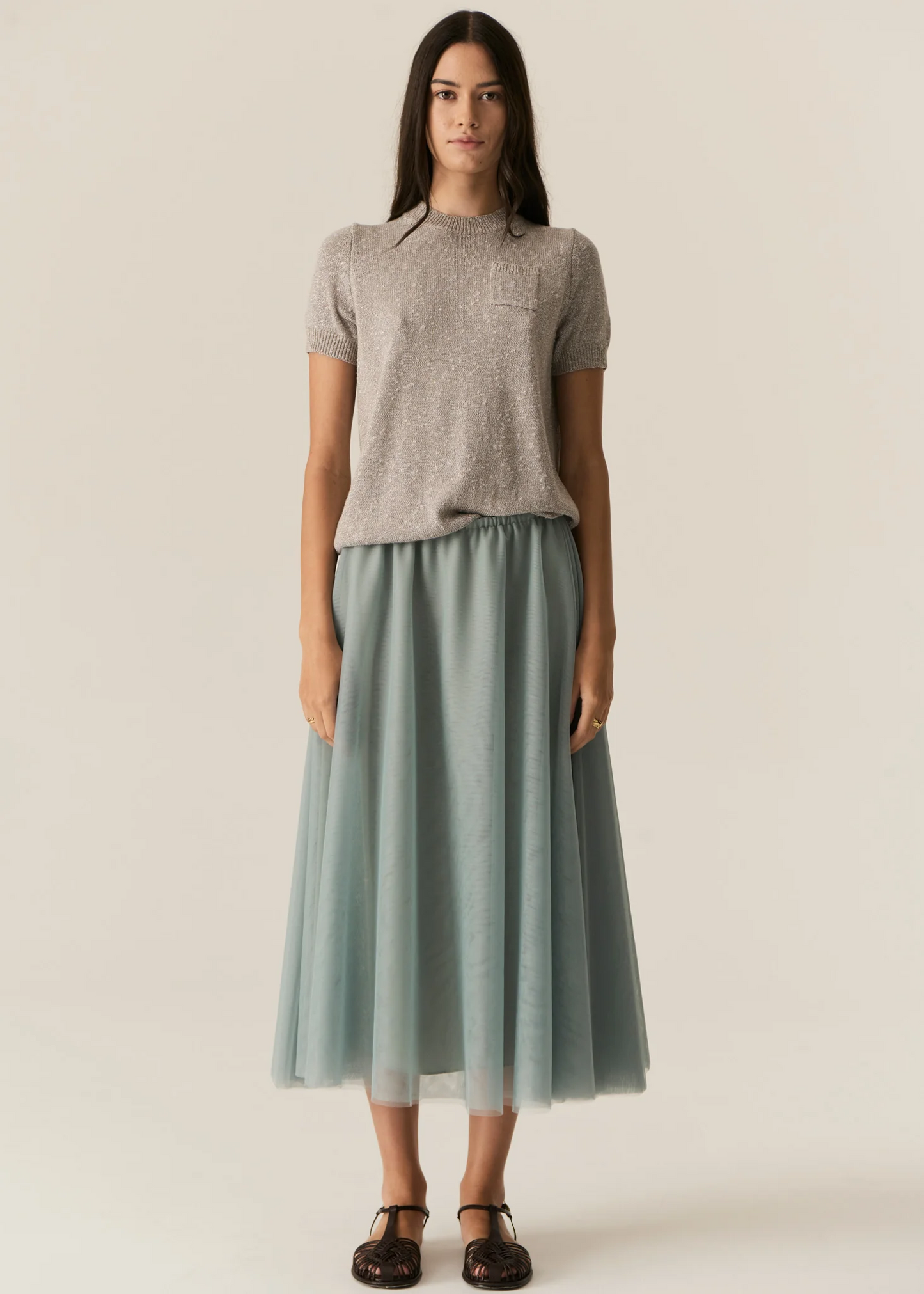 POL Posay Tulle Skirt - Mist