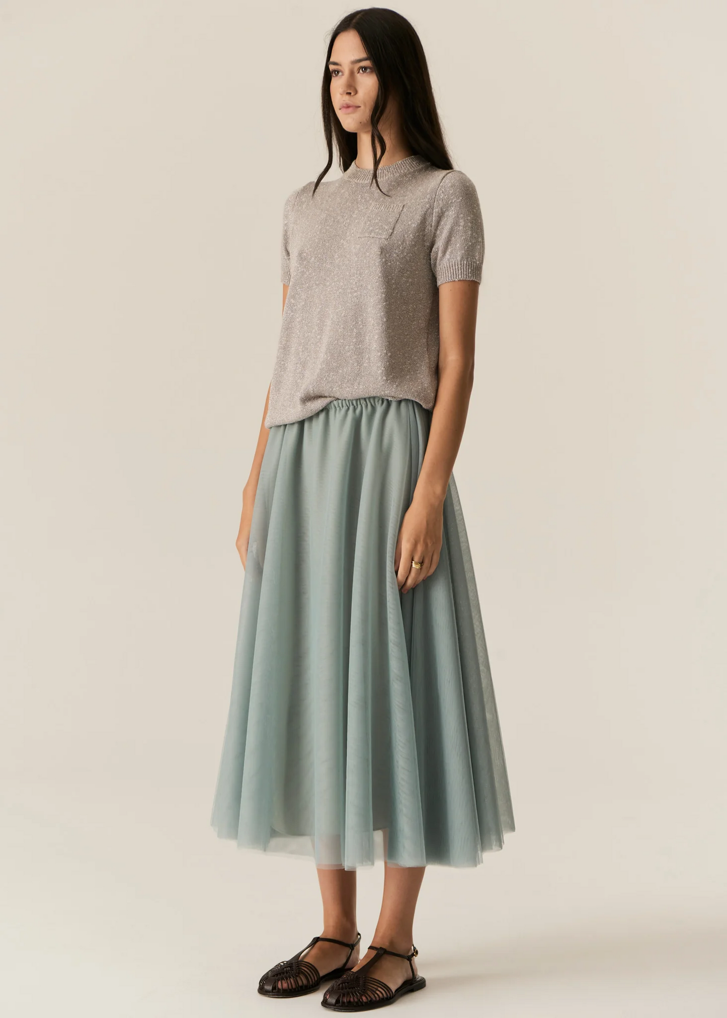 POL Posay Tulle Skirt - Mist