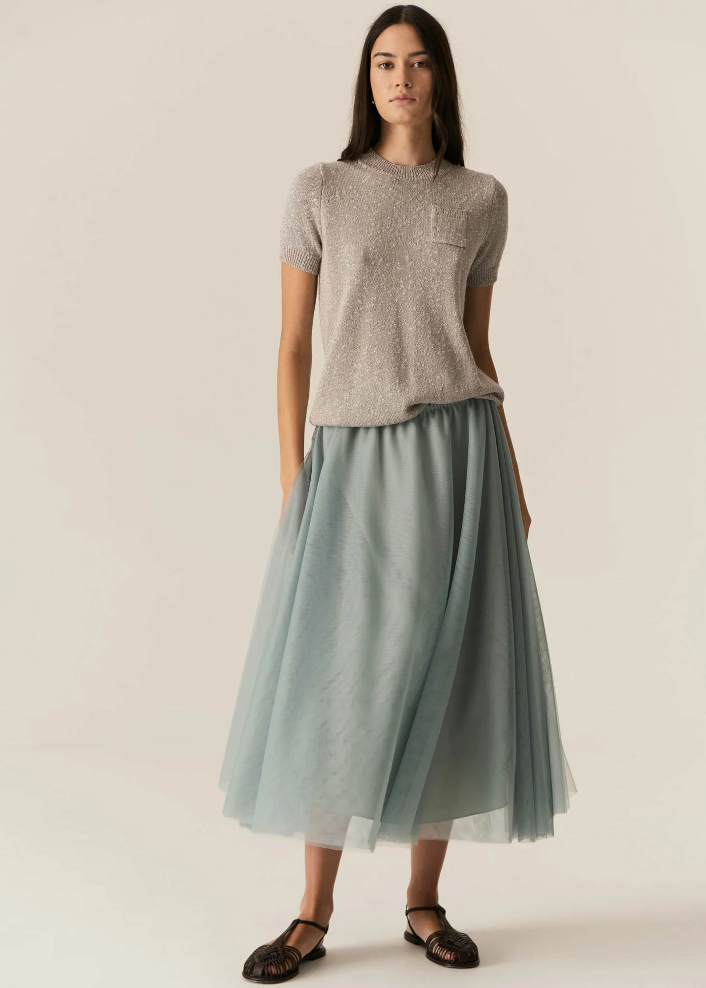 POL Posay Tulle Skirt - Mist