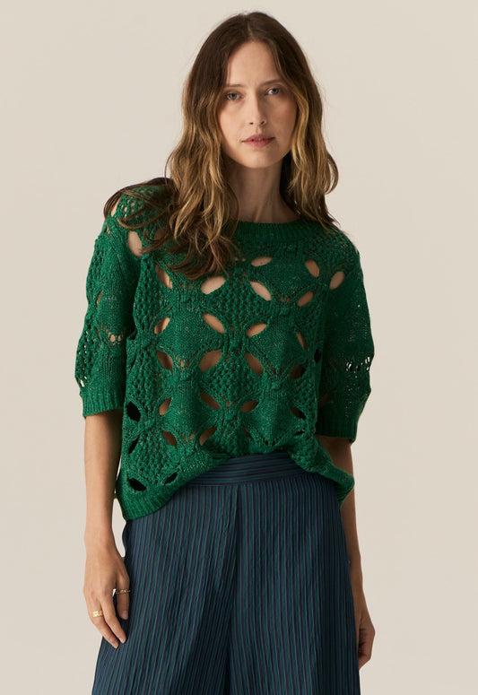 POL Caruso Bobble Knit - Green