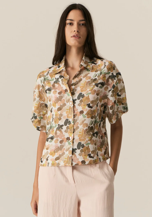 POL Speckle Shirt - Speckle Print
